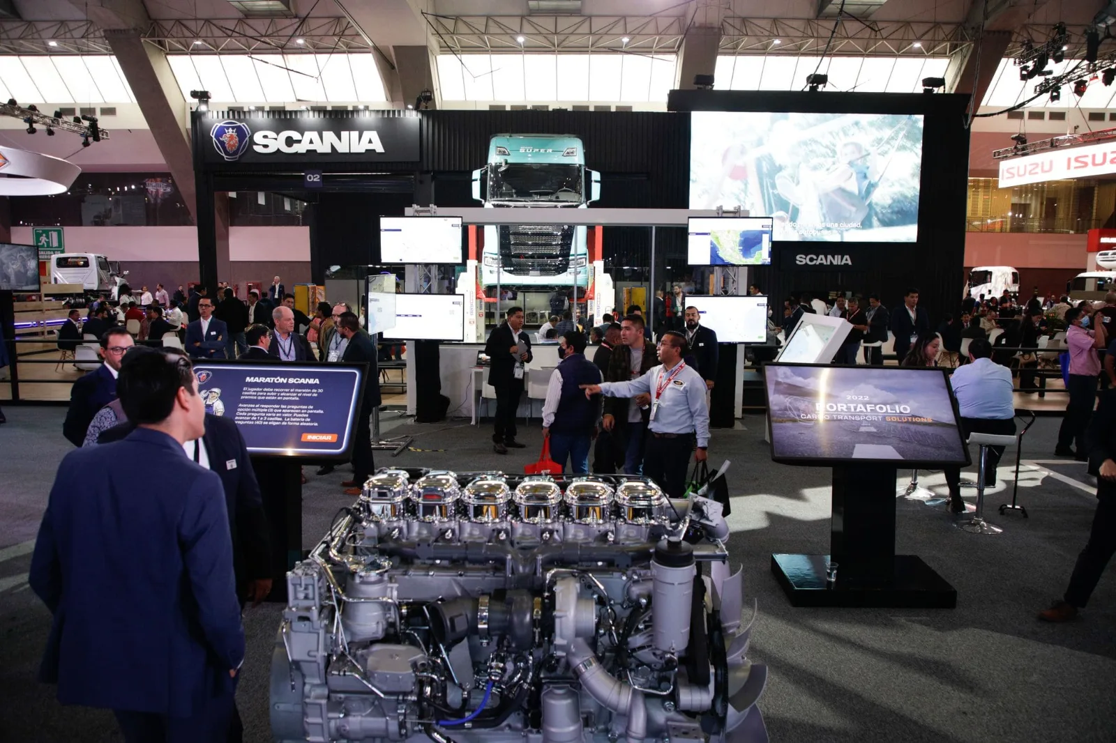 Stand Expo Transporte — Scania