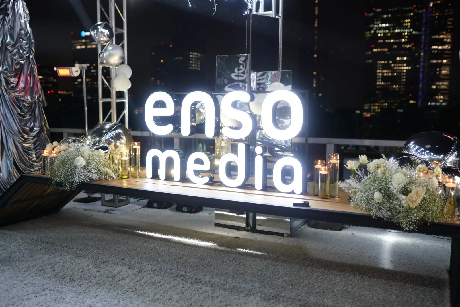 El equipo de Enso Media en un evento reciente
